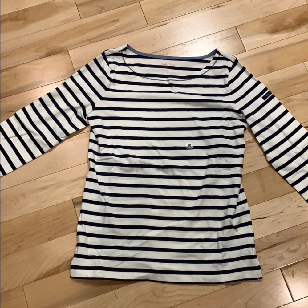 Nautica striped blouse